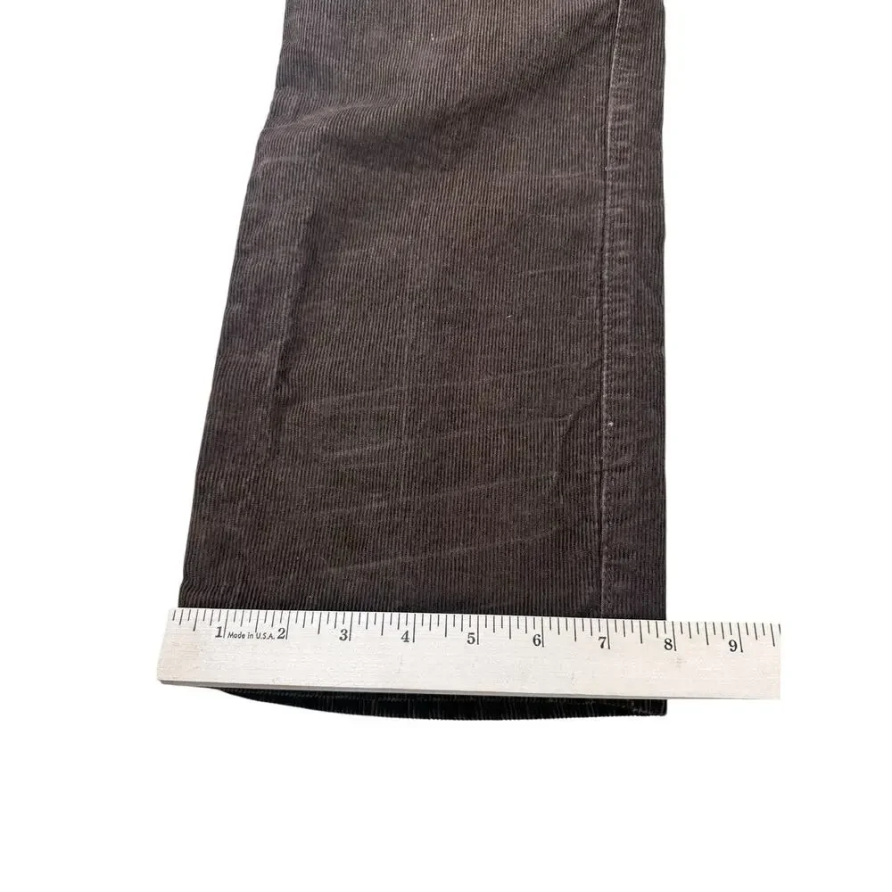 LL Bean Country Corduroy Pants Men 36x29 Stretch Brown Standard Fit Outdoor